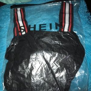 Striped strap crop top